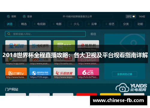 2018世界杯全程直播攻略:各大卫视及平台观看指南详解 2018世界杯全程直播攻略:各大卫视及平台观看指南详解